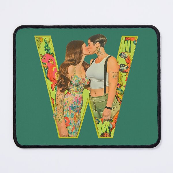 Item preview, Women Kissing Alphabet “W” designed and sold by dinaaaaaah.