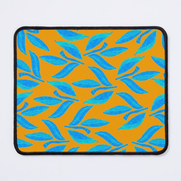 Item preview, Laurel branch, Light blue and yellow designed and sold by Alex Blud.