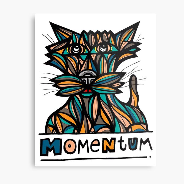 "Momentum" Metal Print