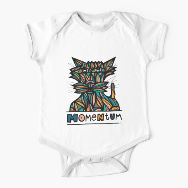 "Momentum" Short Sleeve Baby One-Piece