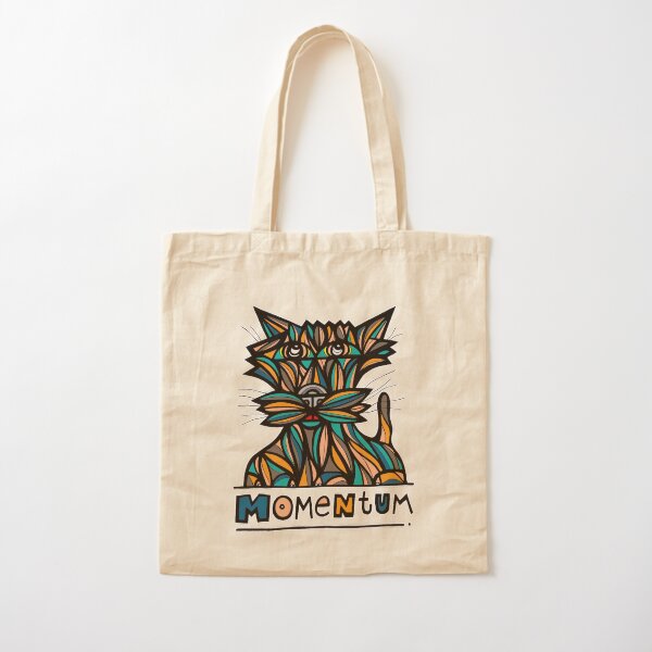 "Momentum" Cotton Tote Bag