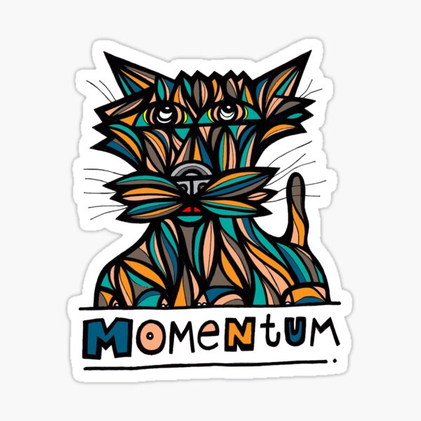 "Momentum" Sticker