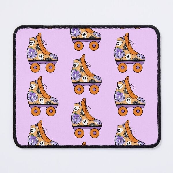 Item preview, Halloween Roller Blade with Skulls and Pumpkins Pattern Orange and Purple designed and sold by MrsCreative1.