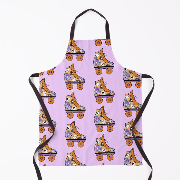 Item preview, Halloween Roller Blade with Skulls and Pumpkins Pattern Orange and Purple designed and sold by MrsCreative1.