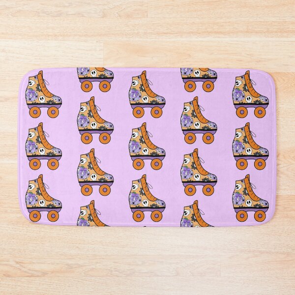 Item preview, Halloween Roller Blade with Skulls and Pumpkins Pattern Orange and Purple designed and sold by MrsCreative1.