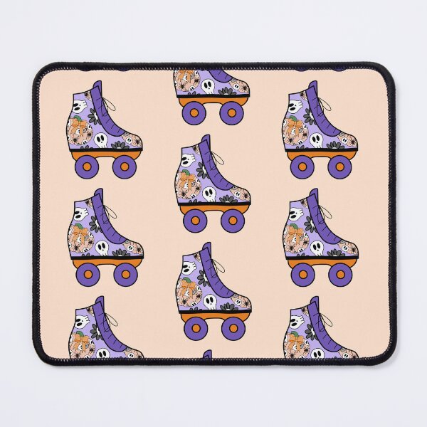 Item preview, Halloween Roller Blade with Skulls and Pumpkins Pattern - Purple and orange  designed and sold by MrsCreative1.