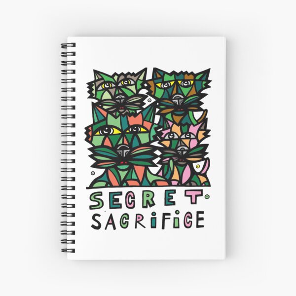 "Secret Sacrifice" Spiral Notebook