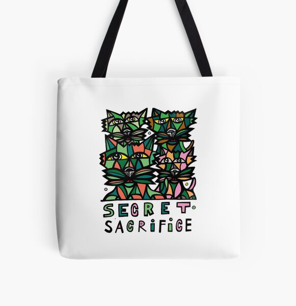 "Secret Sacrifice" All Over Print Tote Bag