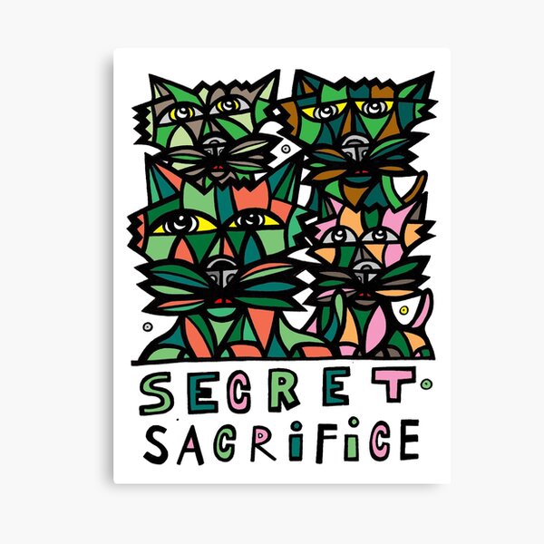 "Secret Sacrifice" Canvas Print