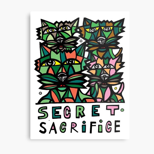 "Secret Sacrifice" Metal Print