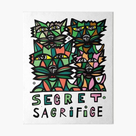 "Secret Sacrifice" Art Board Print