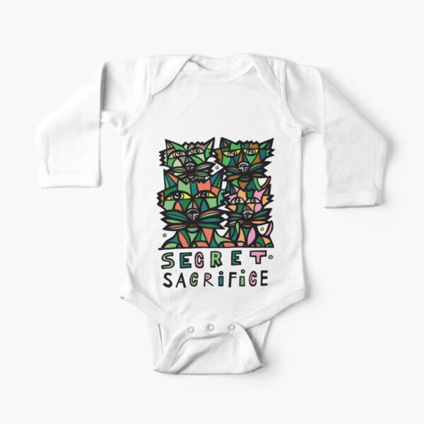 "Secret Sacrifice" Long Sleeve Baby One-Piece