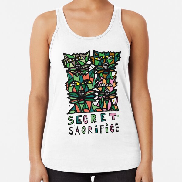 "Secret Sacrifice" Racerback Tank Top