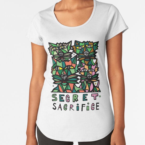 "Secret Sacrifice" Premium Scoop T-Shirt