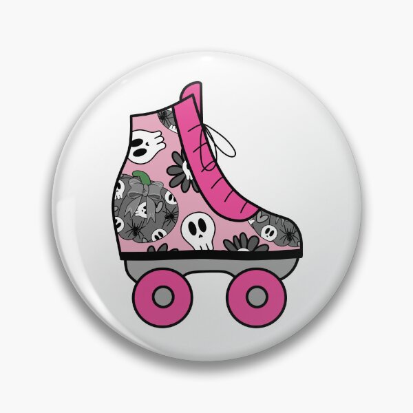 Item preview, Halloween Roller Blade with Skulls and Pumpkins Pattern - Pink designed and sold by MrsCreative1.