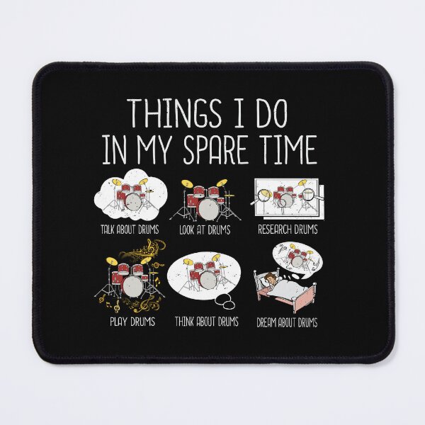 Item preview, Funny Percussion Player Gift Men Drums Drummer designed and sold by DSWShirts.