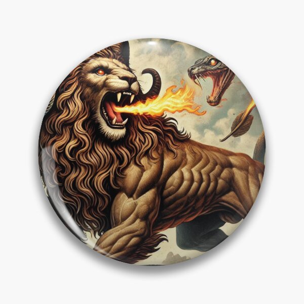 Item preview, The Chimera Unleashed: Fire-Breathing Fury designed and sold by aunins7.
