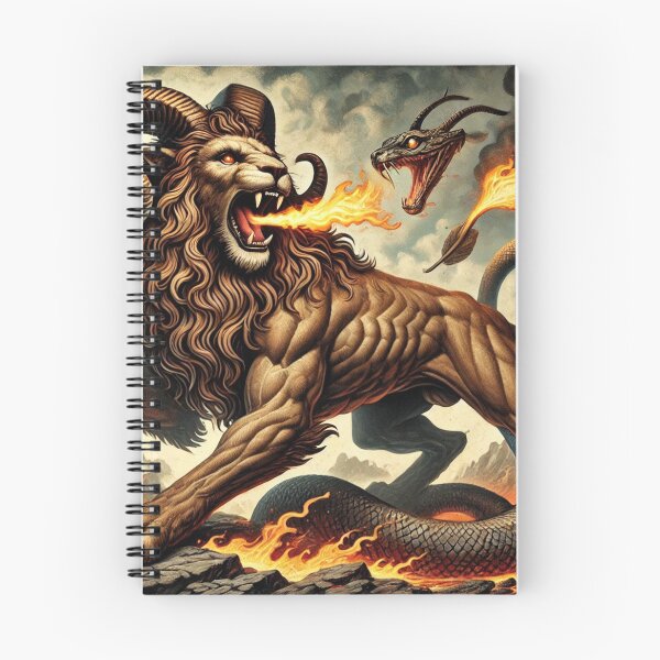 Item preview, The Chimera Unleashed: Fire-Breathing Fury designed and sold by aunins7.