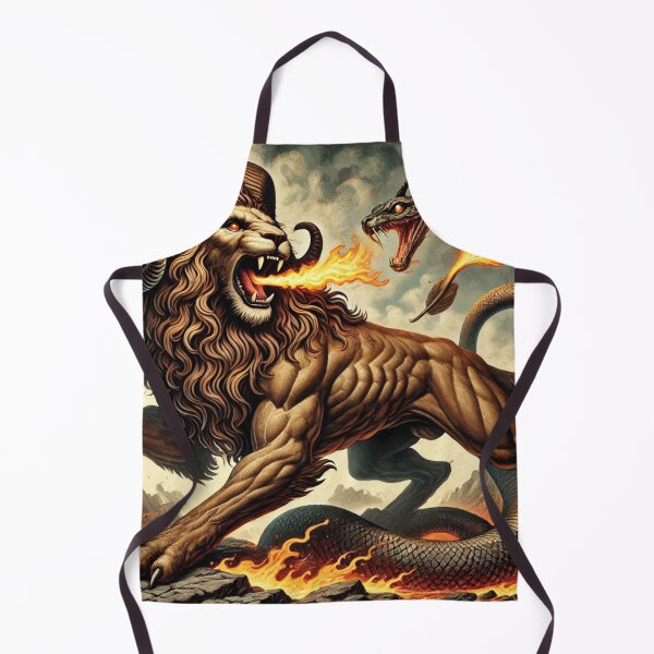 Item preview, The Chimera Unleashed: Fire-Breathing Fury designed and sold by aunins7.