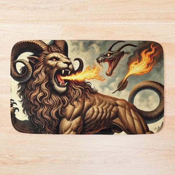 Item preview, The Chimera Unleashed: Fire-Breathing Fury designed and sold by aunins7.
