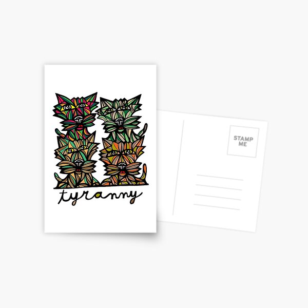 "Tyranny" Postcard