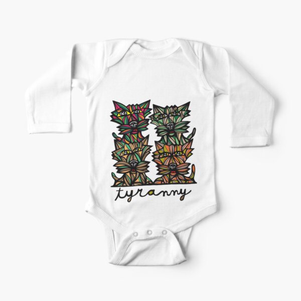 "Tyranny" Long Sleeve Baby One-Piece