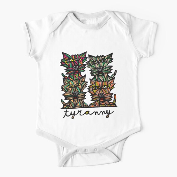 "Tyranny" Short Sleeve Baby One-Piece