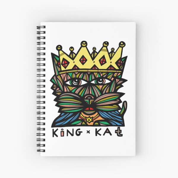 "King Kat" Spiral Notebook