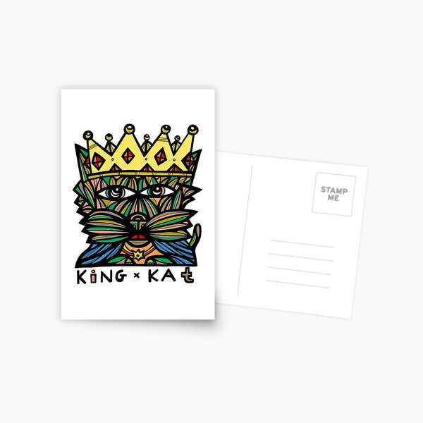 "King Kat" Postcard