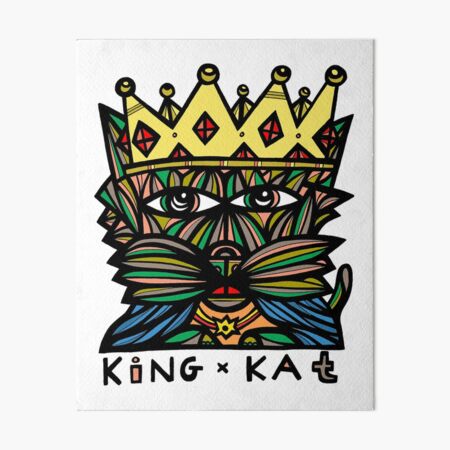 "King Kat" Art Board Print