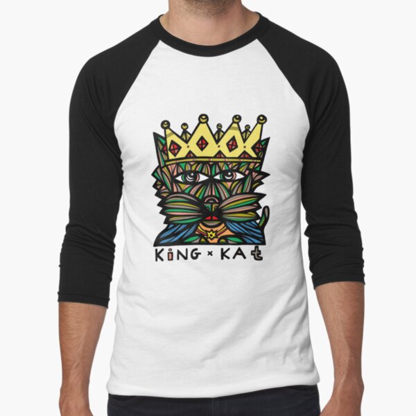 "King Kat" Baseball ¾ Sleeve T-Shirt