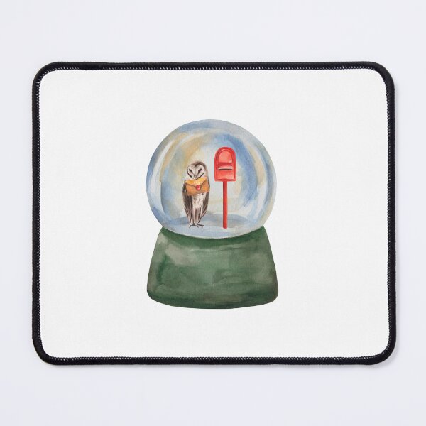Item preview, Owl Post Snow Globe designed and sold by Teacherly.