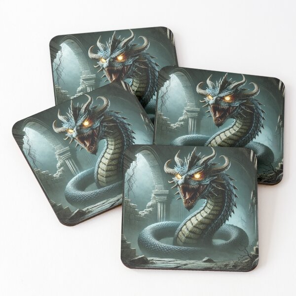 Item preview, The Awakening of the Basilisk: Guardian of the Ancient Ruins designed and sold by aunins7.