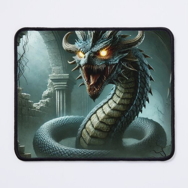 Item preview, The Awakening of the Basilisk: Guardian of the Ancient Ruins designed and sold by aunins7.