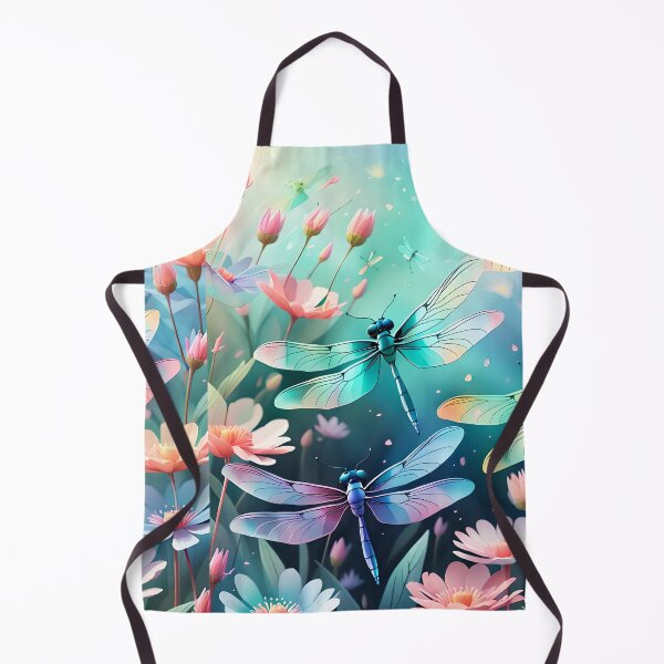 Artikelvorschau, Libelle Kawaii Aquarell Malerei entworfen und verkauft von druidwolfart.