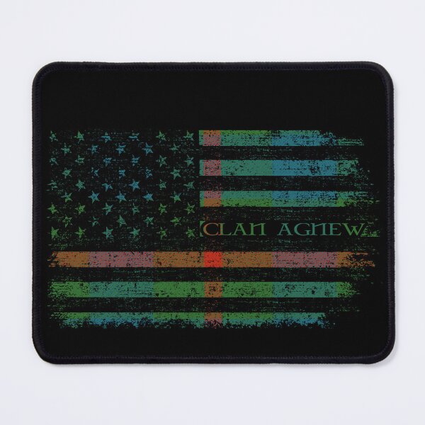 Item preview, Clan Agnew Scottish tartan US flag kilt Scotland designed and sold by Clan1093.