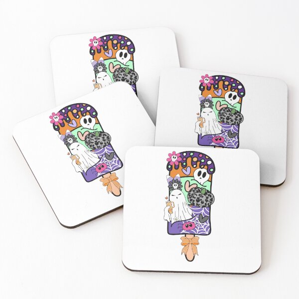 Item preview, Halloween Themed Ice Cream Delight Orange and Purple  designed and sold by MrsCreative1.