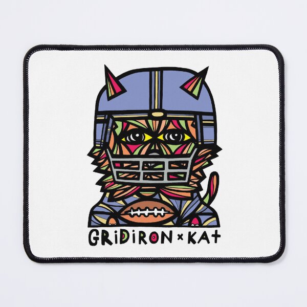 "GridIron Kat" Mouse Pad