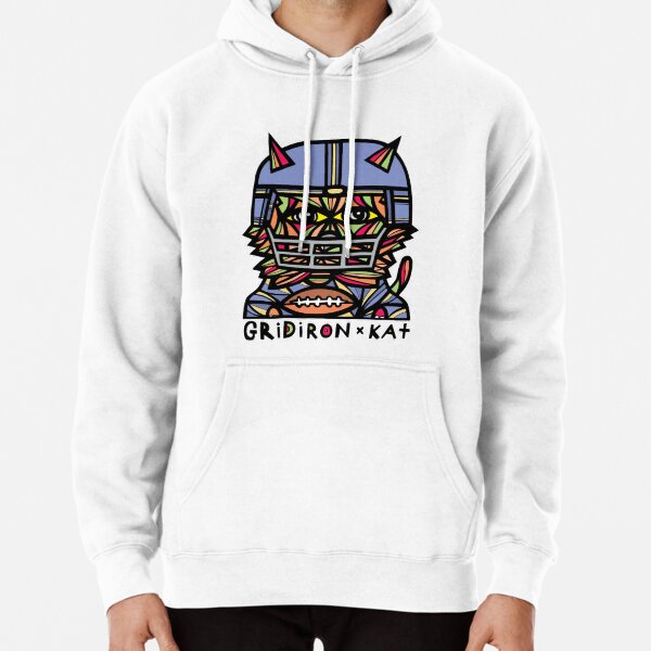 "GridIron Kat" Pullover Hoodie