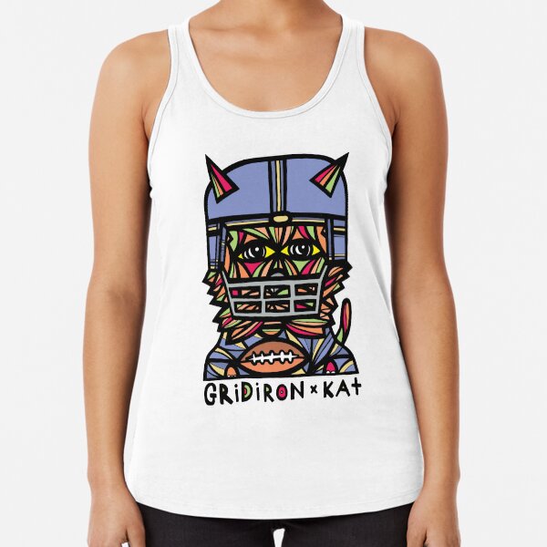 "GridIron Kat" Racerback Tank Top