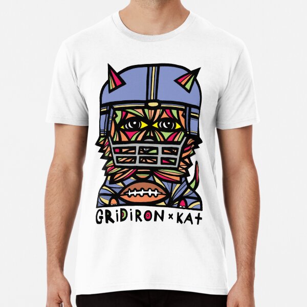 "GridIron Kat" Premium T-Shirt