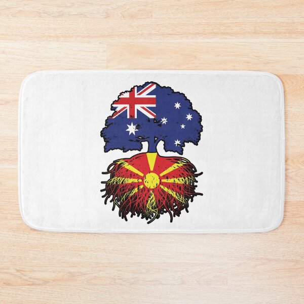 Item preview, Macedonia Macedonian Australian Australia Tree Roots Flag designed and sold by FlagX.