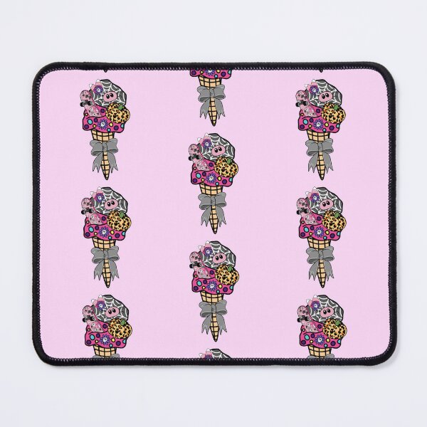Item preview, Halloween Themed Ice Cream Delight Pink and Grey designed and sold by MrsCreative1.