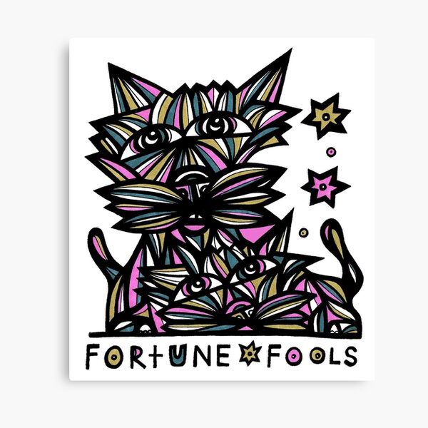 "Fortune Fools" Canvas Print