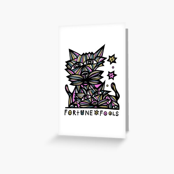 "Fortune Fools" Greeting Card