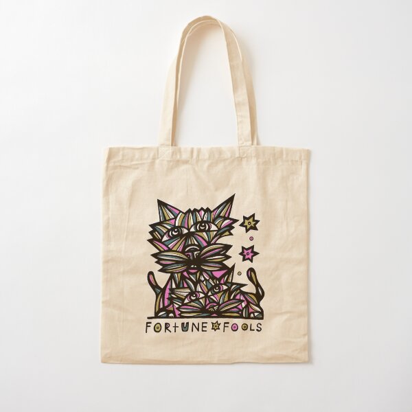 "Fortune Fools" Cotton Tote Bag