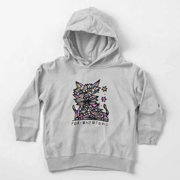 "Fortune Fools" Toddler Pullover Hoodie