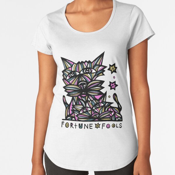"Fortune Fools" Premium Scoop T-Shirt
