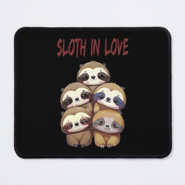 Item preview, Sloth In Love designed and sold by RetroPop23.