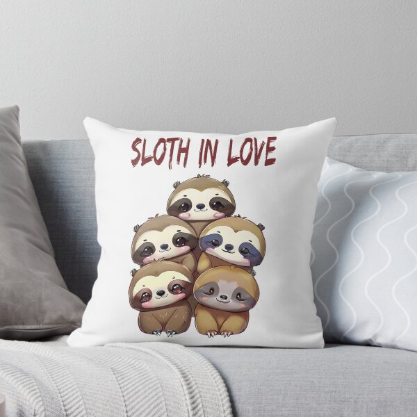 Item preview, Sloth In Love designed and sold by RetroPop23.